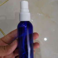 Package factory Hanging clear PET mist Spray Bottle 60ml 30ml with the butterfly cover lotion